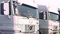 Camiones agencia de transportes